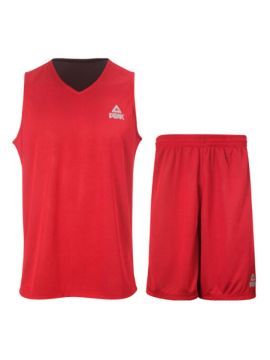 Форма баскетбольная PEAK (черно-красная)