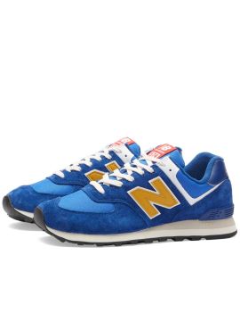 Кроссовки New Balance 574 Blue/Yellow Male