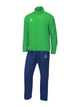 Костюм спортивный Jögel CAMP Lined Suit, зеленый/темно-синий