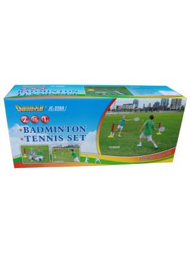 Набор детский для игры в бадминтон и теннис DFC