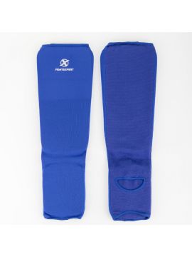 Защита голень-стопа чулок FIGHTEXPERT, синий