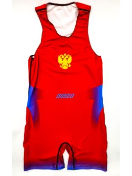 Трико борцовское ISHI красное (размер M)