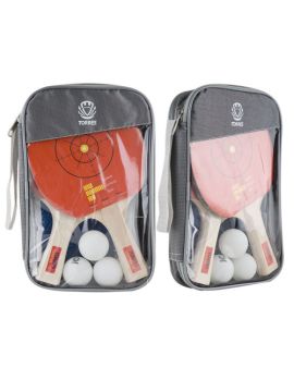 Набор для настольного тенниса TORRES Control 10 ( 2 ракет. и 3 мяч. ,сетка +сумка-чехол)