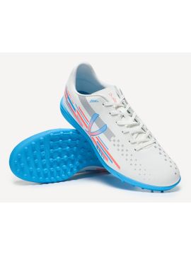 Бутсы многошиповые Jogel Evofly TF, белый/голубой